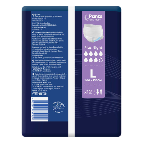 TENA Night Pants - Unisex