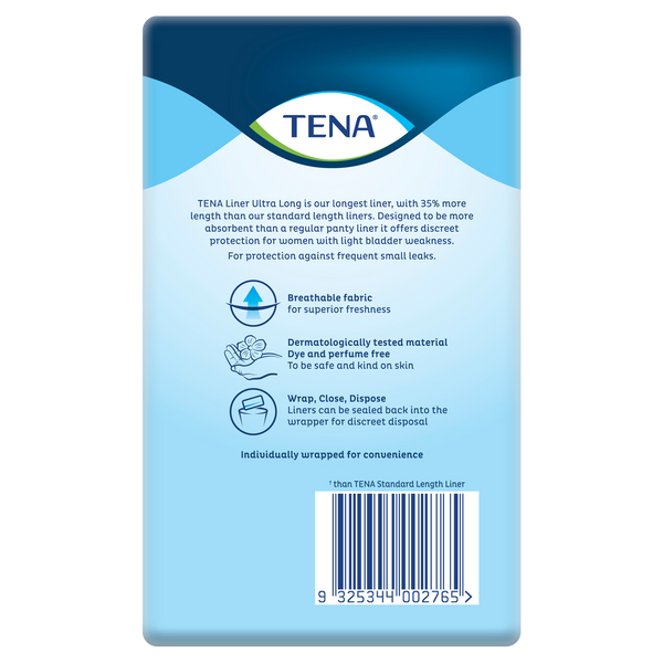TENA Ultra Long Length Liners