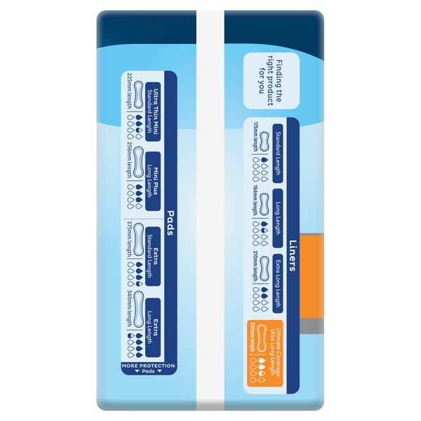 TENA Ultra Long Length Liners