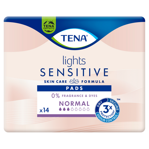 TENA Lights Sensitive Pads & Liners Sample Kit - 4 samples