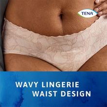 TENA Discreet Low Waist Incontinence Underwear - White 