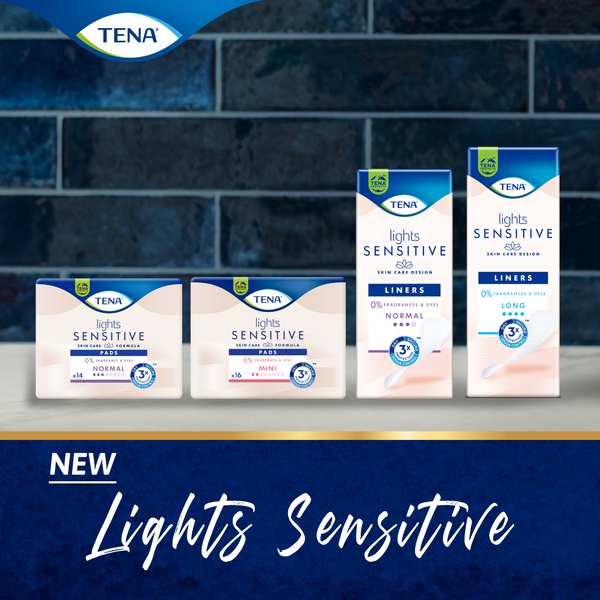 TENA Lights Sensitive Pads & Liners Sample Kit - 4 samples