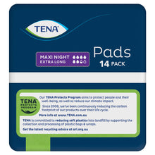 TENA Maxi Night Extra Long Length Pads 