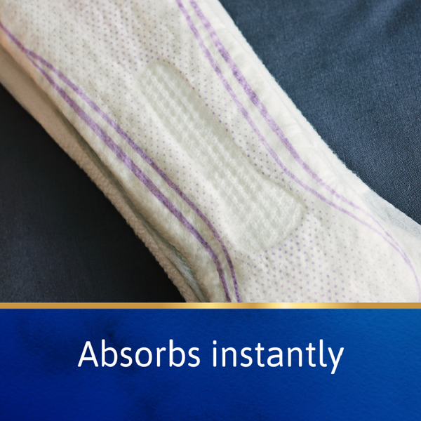 TENA InstaDRY™ Long Length Pads