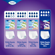 TENA Night Pants - Unisex 