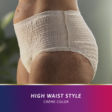 TENA Discreet High Waist Incontinence Underwear - Crème 