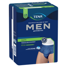 TENA Men Active Fit Navy Pants 
